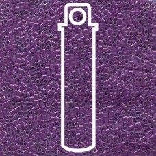 Delica Bead Lined Lilac Ab Aprx 7.2 Gm (DB073)
