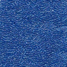 Delica Bead Lined Blue Ab 100gm Bg (DB077)