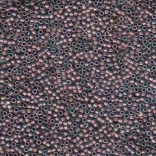 Delica Bd Matte Metallic Rose- Gold Iris 100gm Bag (DB1056)