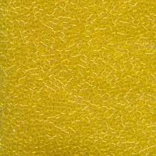 Delica Bd Dyed Trans Lt Yellow 100 Gm Bag (DB1301)