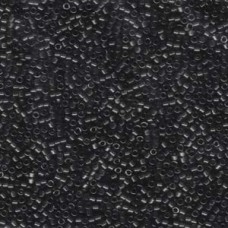 Delica Bd Dyed Transp Dk Grey 100 Gm Bag (DB1319)