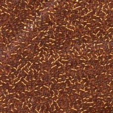 Delica Bead Dyed S/l Orange 100 Gm Bag (DB1333)