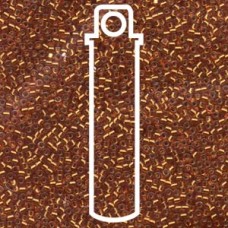 Delica Bead Dyed S/l Orange Aprx 7.2 Gm (DB1333)