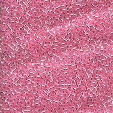 Delica Bead Dyed S/l Lt Pink 100 Gm Bag (DB1335)