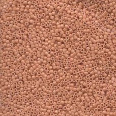Delica Bead Dyed Op Peach 100 Gm Bag (DB1363)
