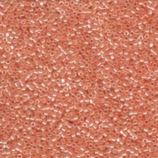 Delica Bead Tr Peach Luster 100 Gm Bg (DB1480)