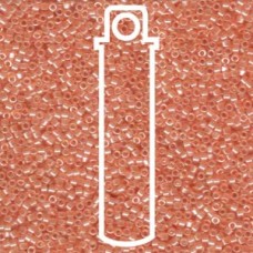 Delica Bead Tr Peach Lstr Aprx 7.2 Gm (DB1480)