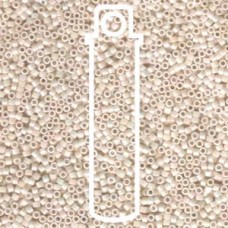 Delica Bead Op Bisque White Ab Aprx 7.2 Gm (DB1500)