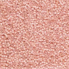 Delica Bead Op Lt Salmon Ab 100 Gm Bg (DB1503)