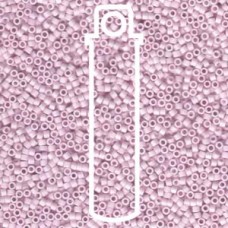 Delica Bead Matte Op Pale Rose Ab Aprx 7.2 Gm (DB1524)