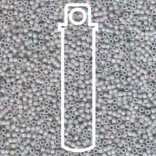 Delica Bead Matte Op Lt Smoke Ab Aprx 7.2 Gm (DB1528)