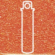 15/0 Delica Opaque Orange Ab -apx 7gm (DBS0161)