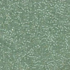 11/0 Delica Pearl Lined Tr Pale Green Mist-50gm (DB1675-50)