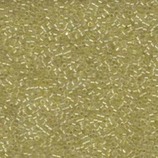 11/0 Delica Pearl Lined Tr Pale Yellow Ab-50gm (DB1676-50)