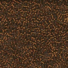 11/0 Delica S/l Glazed Dk Honey -50gm (DB1682-50)