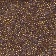 11/0 Delica S/l Glazes Dark Saffron Ab -50gm (DB1691-50)