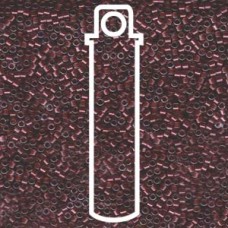 11/0 Delica Copper Pearl Lined Tr Dk Cranbr-aprx 7.2gm (DB1705)