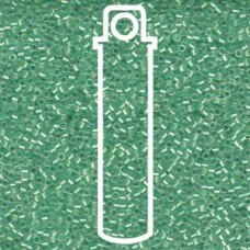 11/0 Delica Mint Pearl Lined Glacier Blue-aprx 7.2gm (DB1707)