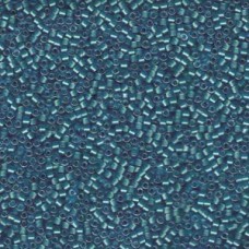 11/0 Delica Mint Pearl Lined Azure -50gm (DB1709-50)
