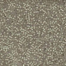 11/0 Delica Pearl Lined Grey Mist Ab -50gm (DB1711-50)