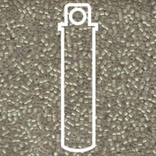 11/0 Delica Pearl Lined Grey Mist Ab-aprx 7.2gm (DB1711)