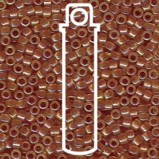 Dk Peach Lined Opal Ab Aprx 7.2 Gm (DB1733)