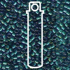 Emerald Lined Aqua Ab -aprx 7.2 Gm (DB1764)