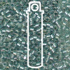 Spkl Aqua Green Lined Crystal Ab-aprx 7.2 Gm (DB1767)