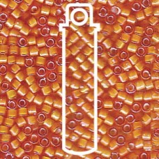 White Lined Orange Ab -aprx 7.2 Gm (DB1777)