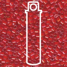 White Lined Flame Red Ab -aprx 7.2 Gm (DB1780)