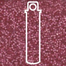 11/0 Delica Dyed Rose Silk Satin-aprx 6.4gm (DB1807)