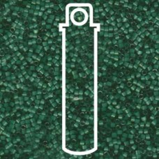 11/0 Delica Dyed Emerald Silk Satin-aprx 6.4 Gm (DB1814)