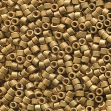 11/0 Delica Duracoat Glvnzd Mtt Gold 50gm (DB1832F-50)