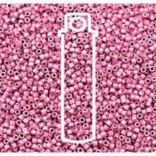 11/0 Delica Duracoat Glvnzd Mtt Hot Pink-apprx 7.2gm (DB1840F)