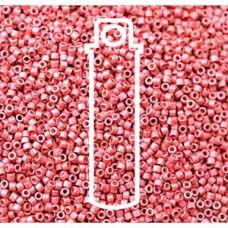 11/0 Delica Duracoat Glvnzd Mtt Lt Cranberry-apprx 7.2gm (DB1841F)