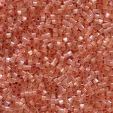 Delica 11/0 Silk Inside Dyed Cinnamon Ab -50gm/bg (DB1863-50)