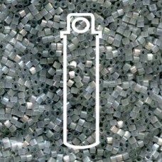 Delica 11/0 Silk Inside Dyed Smoke Gray Ab-7.2gm/tb (DB1871)