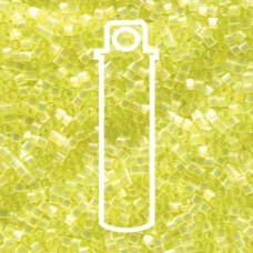 Delica 11/0 Silk Inside Dyed Citron Ab -7.2gm/tb (DB1873)