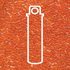 Delica 11/0 Tr Orange Luster -7.2gm/tb (DB1887)