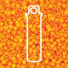 11/0 Delica Duracoat Opq Kumquat -aprx 7.2gm/tb (DB2104)