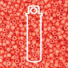 11/0 Delica Duracoat Opq Dk Salmon -aprx 7.2gm/tb (DB2112)