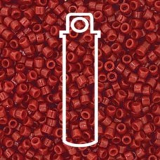 11/0 Delica Duracoat Opq Jujube -aprx 7.2gm/tb (DB2119)