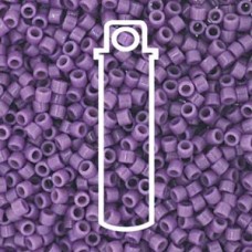 11/0 Delica Duracoat Opq Dk Orchid -aprx 7.2gm/tb (DB2139)