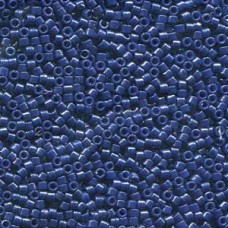 Delica 11/0 Duract Cobalt Matte Opaque Dyed-50gm/bg (DB2144-50)