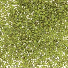 10/0 Delica Picasso Chartreuse Matte-50gm/bg (DBM2265-50)