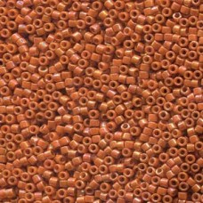 11/0 Delica Glazed Opaque Burnt Orange 50gm/bg (DB2274-50)