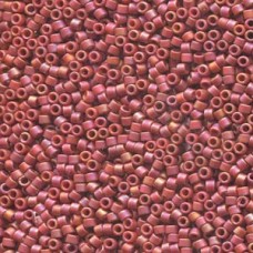 11/0 Delica Frost Op Glaze Rnbw Cardinal 50gm/bg (DB2306-50)