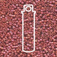 11/0 Delica Frost Op Glaze Rnbw Cardinal 7.2gm/tb (DB2306)