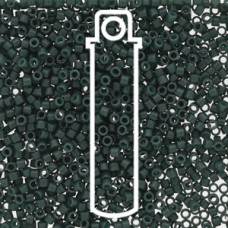 11/0 Delica Duracoat Opq Spruce Green Aprx 7.2gm/tb