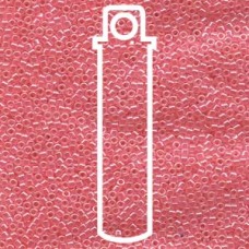 Delica Bead Lined Crystal/rose Lstr- Aprx 7.2gm (DB236)